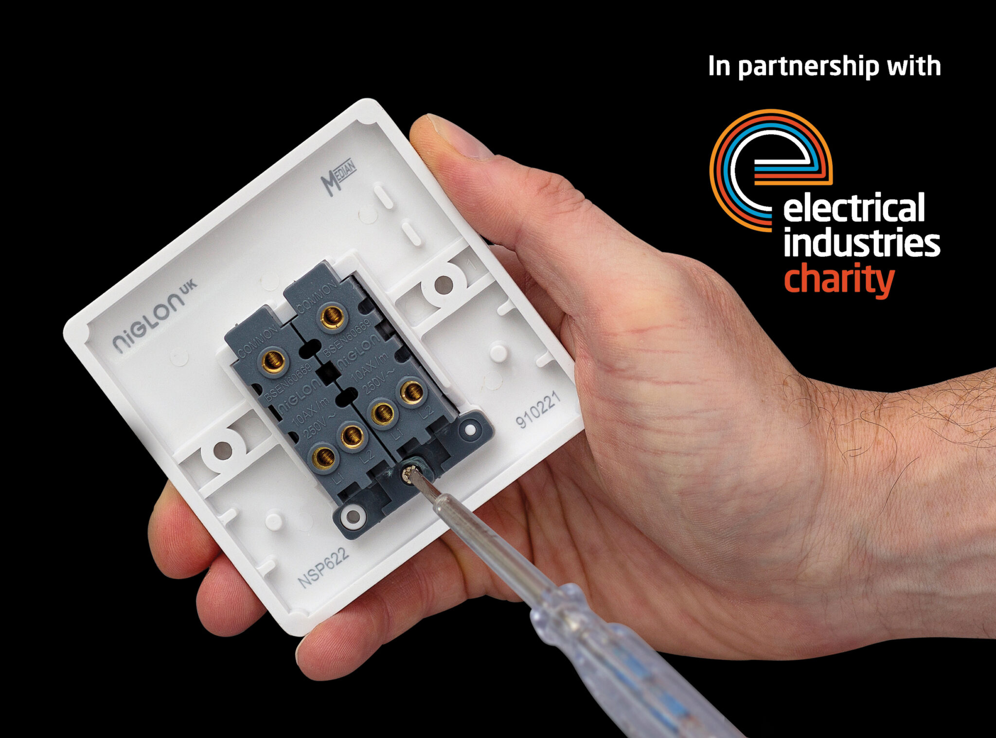 Proud to support electrical charity Niglon Ltd
